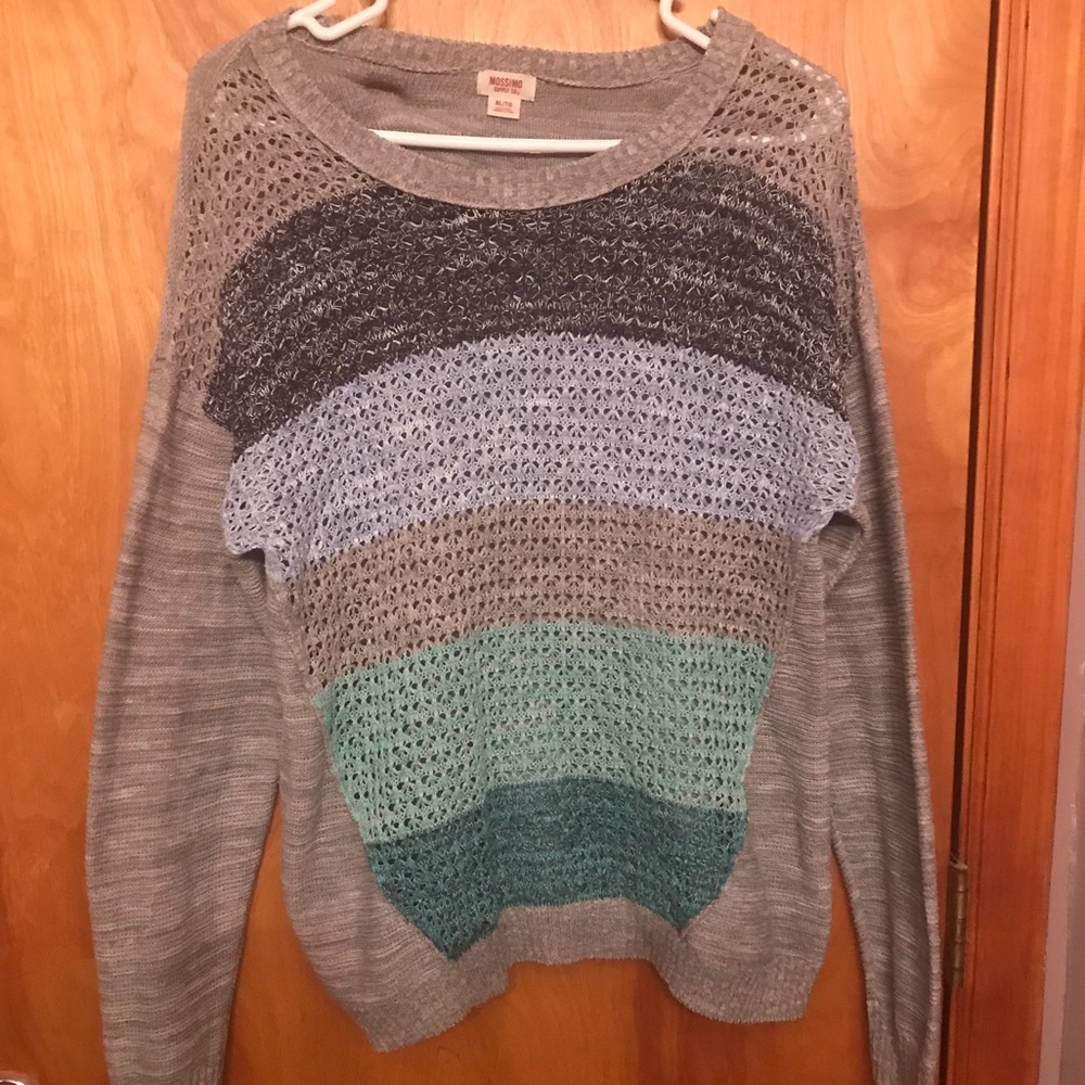 Last Chance!!  Mossimo Sheer sweater